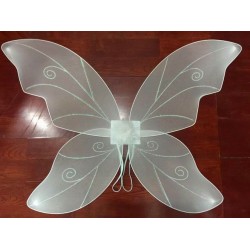 W28706-WT- ADULT WHITE FAIRY WING